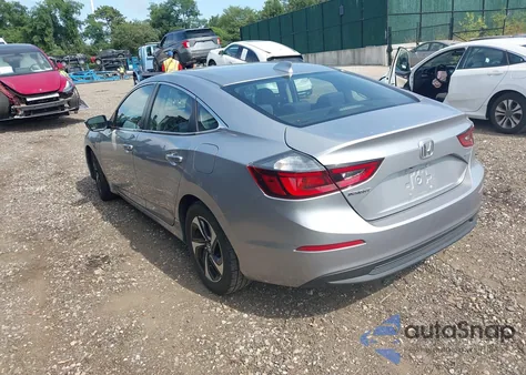 2022 Honda Insight Ex from USA, damaged, VIN 19XZE4F5XNE004445